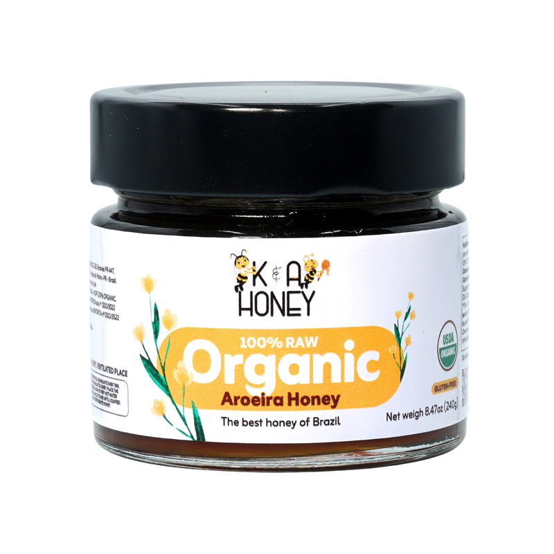 Organic Aroeira Honey – Powerful Antioxidant Honey from Brazil 860012781805 $ k&a honey