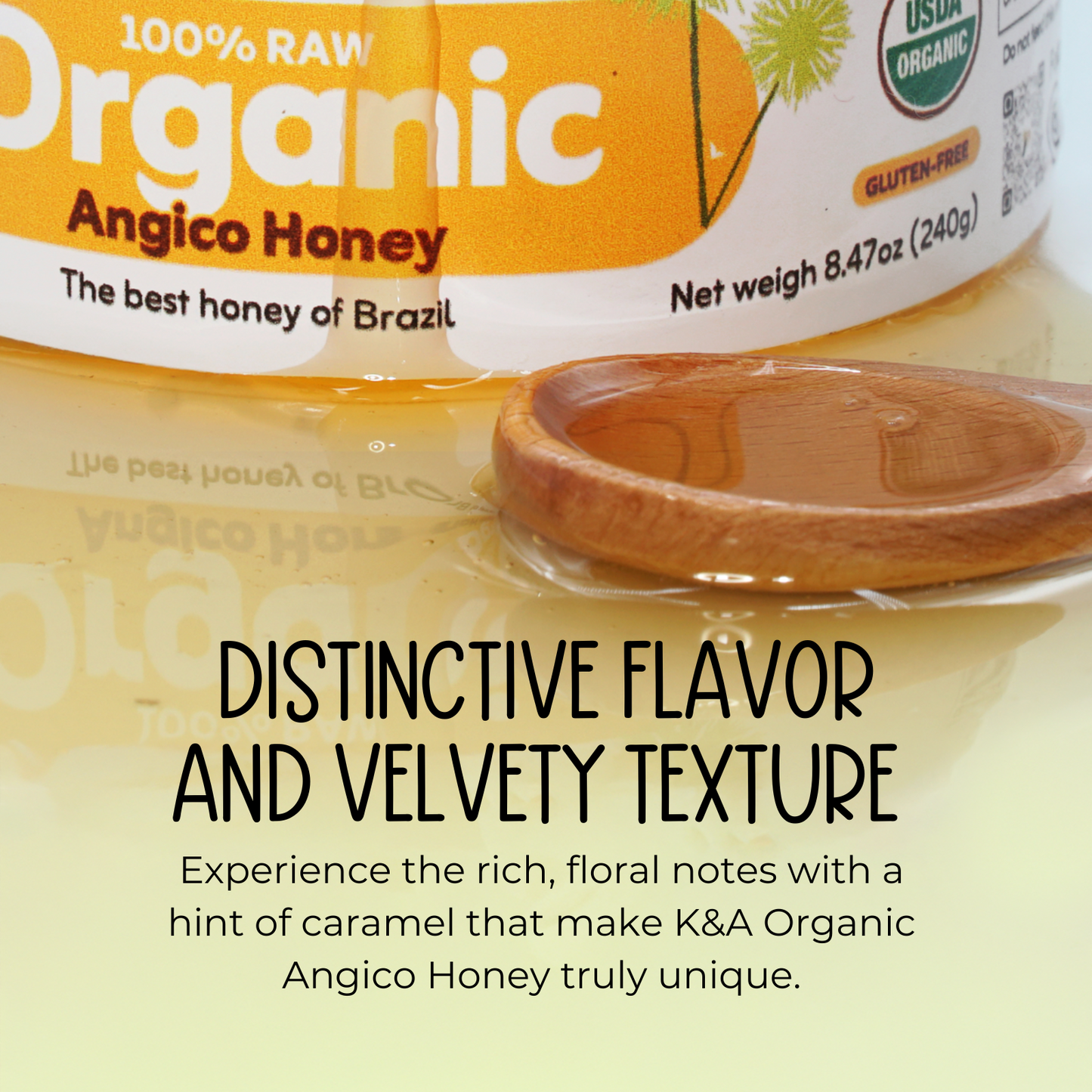 Angico Organic Honey - 8.47 oz