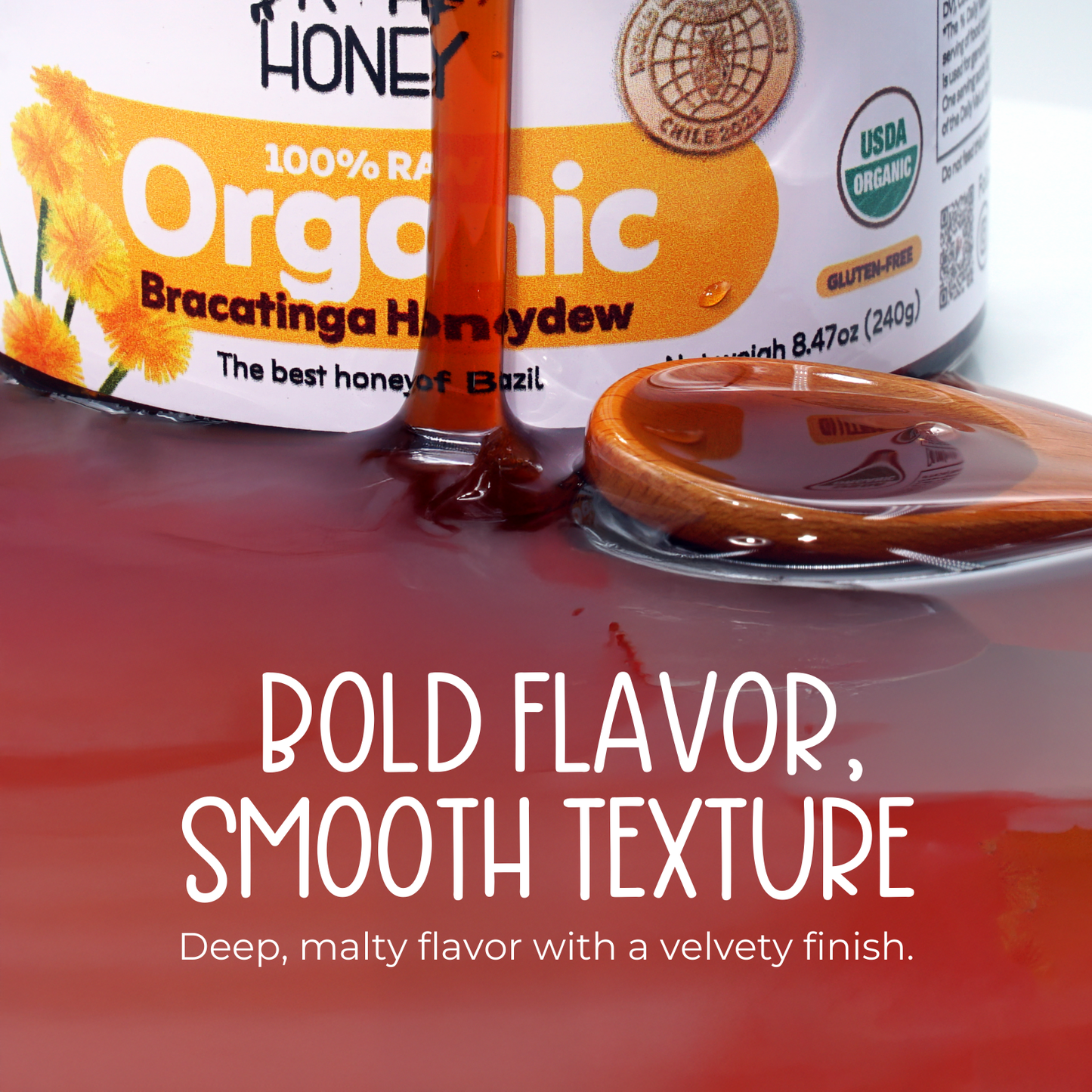 Bracatinga Organic Honeydew - 8.47 oz