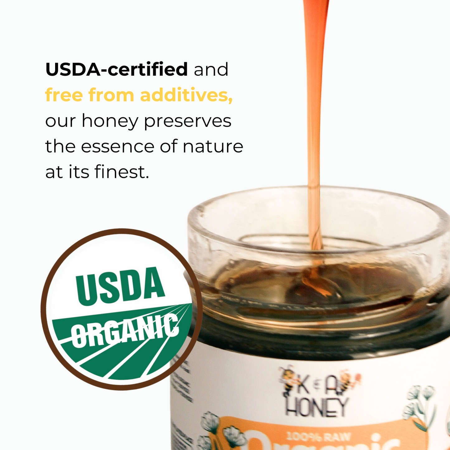 Bride’s Bouquet Organic Honey - 8.47 oz