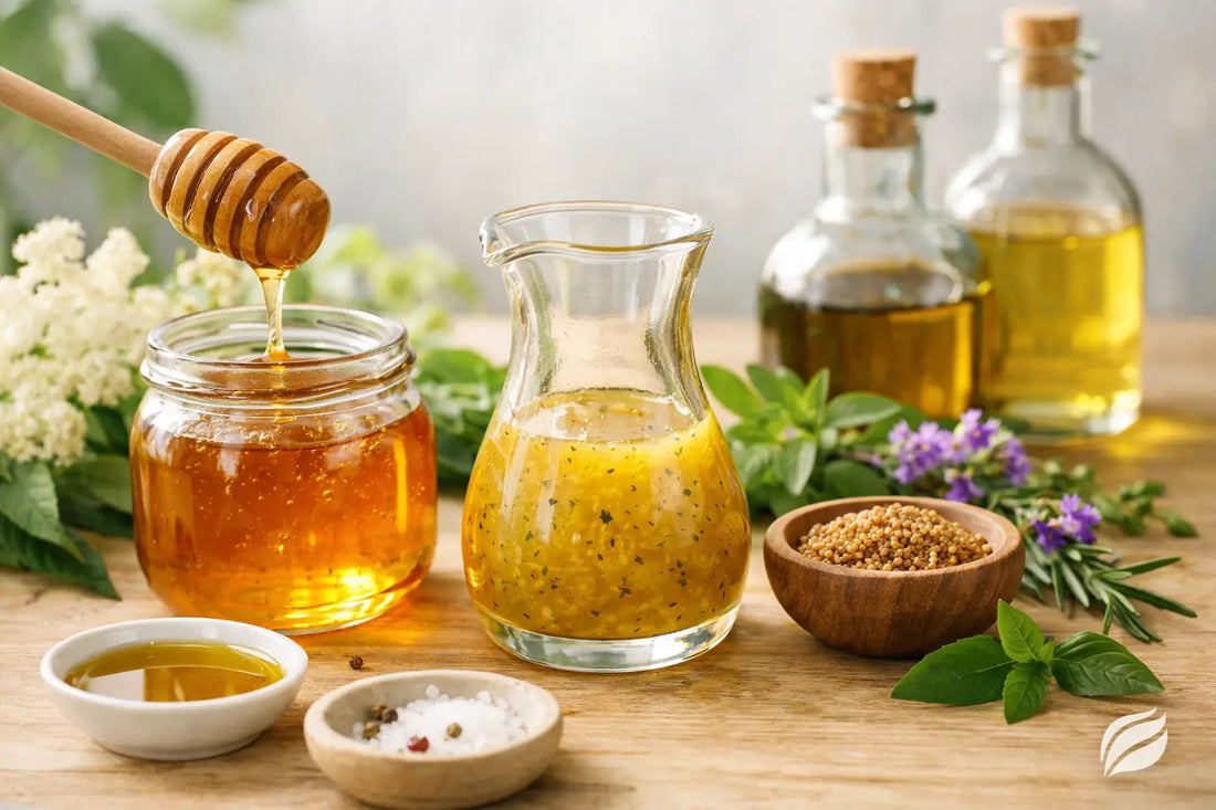 Honey Vinaigrette Recipe With Rare Botanical Honey