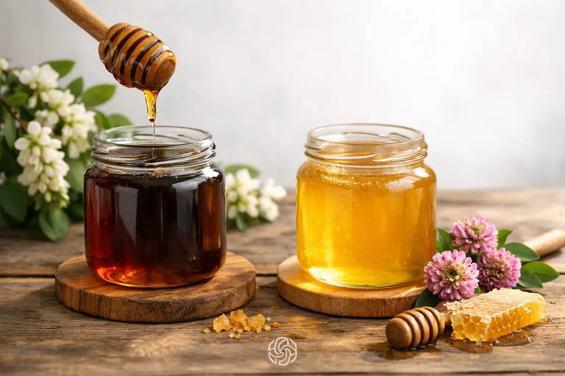Bracatinga vs Clover Honey: What Sets Them Apart
