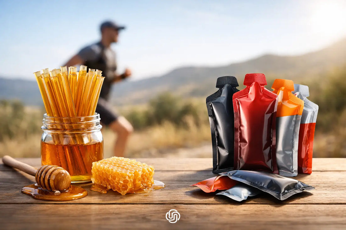 Honey Sticks vs Energy Gels for Clean Endurance
