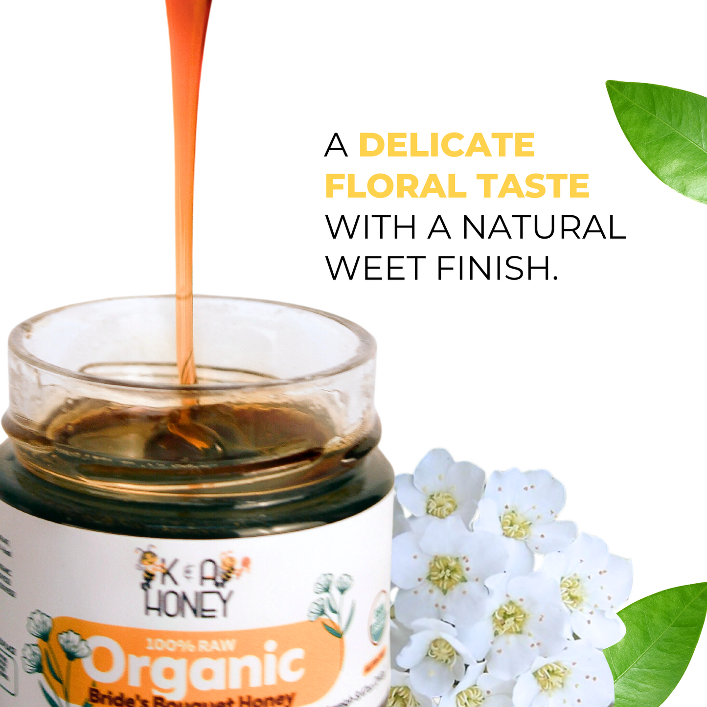 Bride’s Bouquet Organic Honey - 8.47 oz