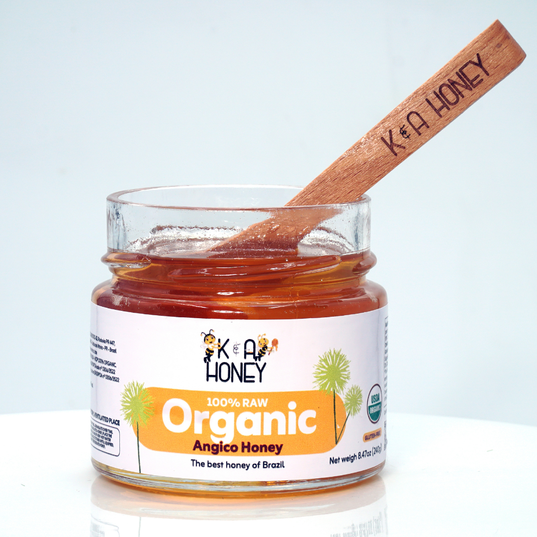 Organic Angico Honey – Mild Medicinal Honey from Brazil