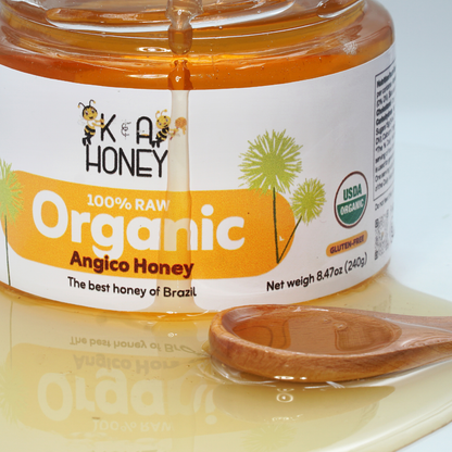 Organic Angico Honey – Mild Medicinal Honey from Brazil