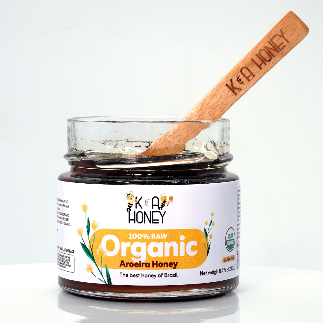 Organic Aroeira Honey – Powerful Antioxidant Honey from Brazil 860012781805 $ k&a honey