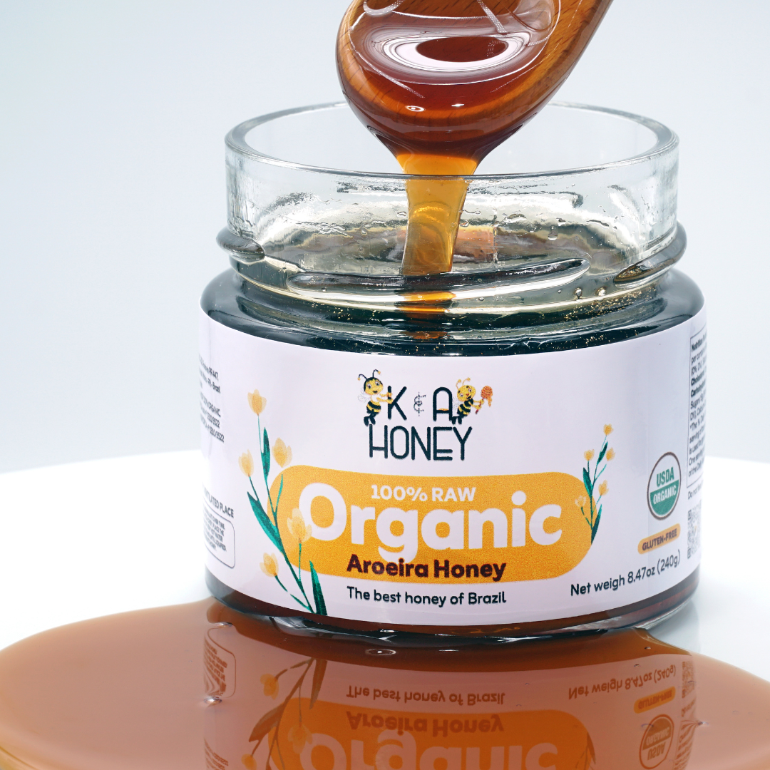 Organic Aroeira Honey – Powerful Antioxidant Honey from Brazil 860012781805 $ k&a honey