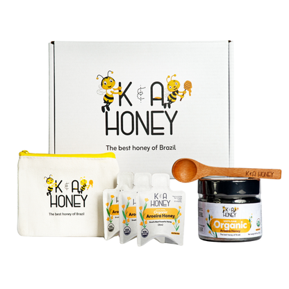 Aroeira Honey Gift Set – Premium Brazilian Raw Honey for Immunity, Gut Health & Wellness $ k&a honey