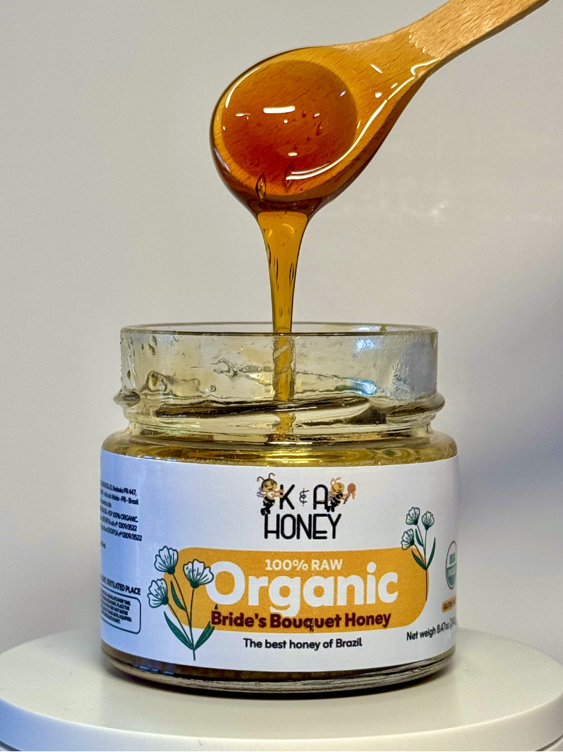 Organic Bride’s Bouquet Honey – Unique Flavor Honey from Brazil