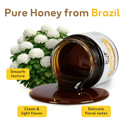 Organic Bride’s Bouquet Honey – Unique Flavor Honey from Brazil