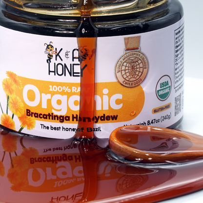 Organic Bracatinga Honeydew – Natural Energy Honey from Brazil