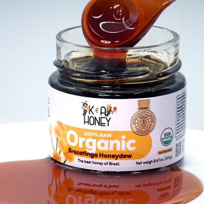 Organic Bracatinga Honeydew – Natural Energy Honey from Brazil