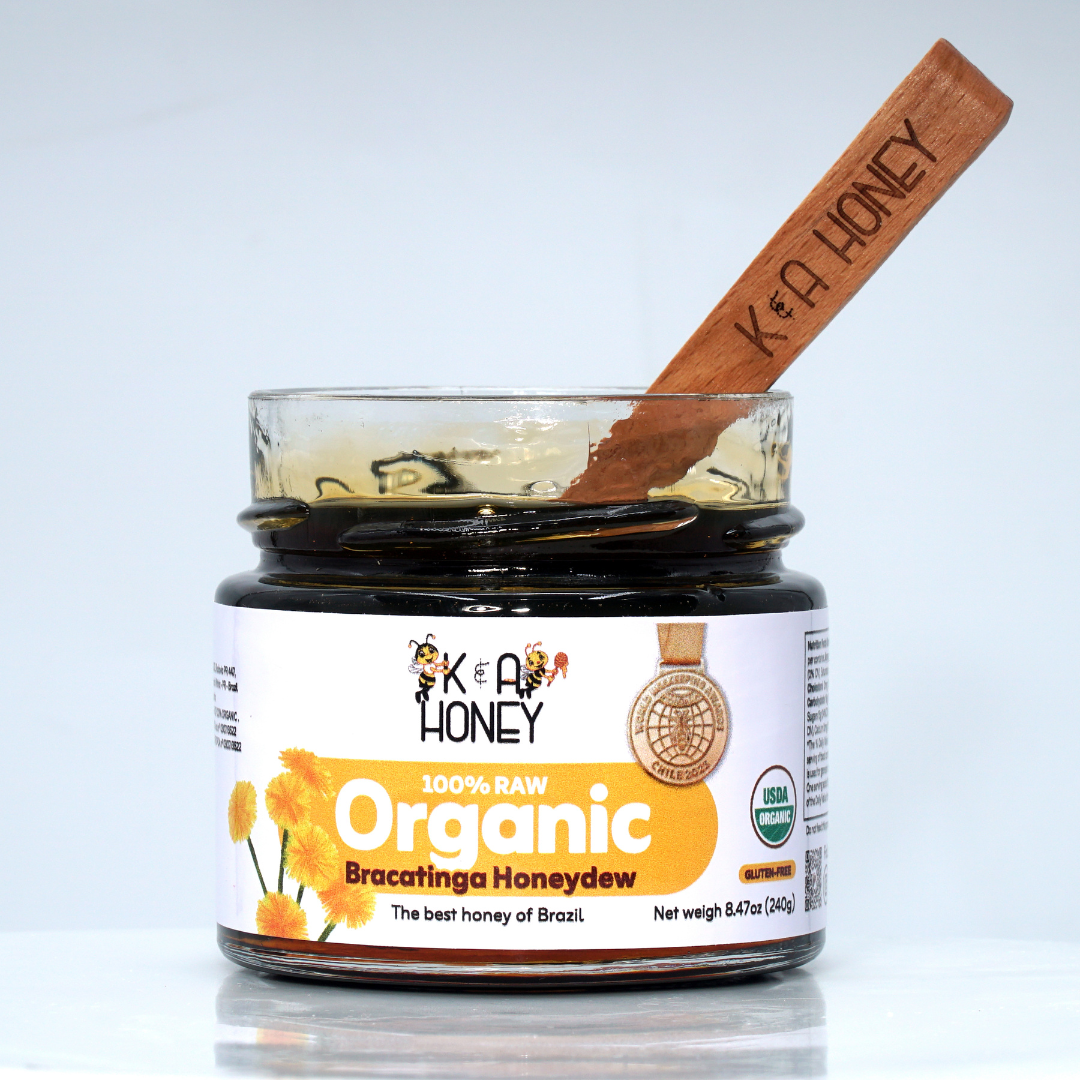 Organic Bracatinga Honeydew – Natural Energy Honey from Brazil