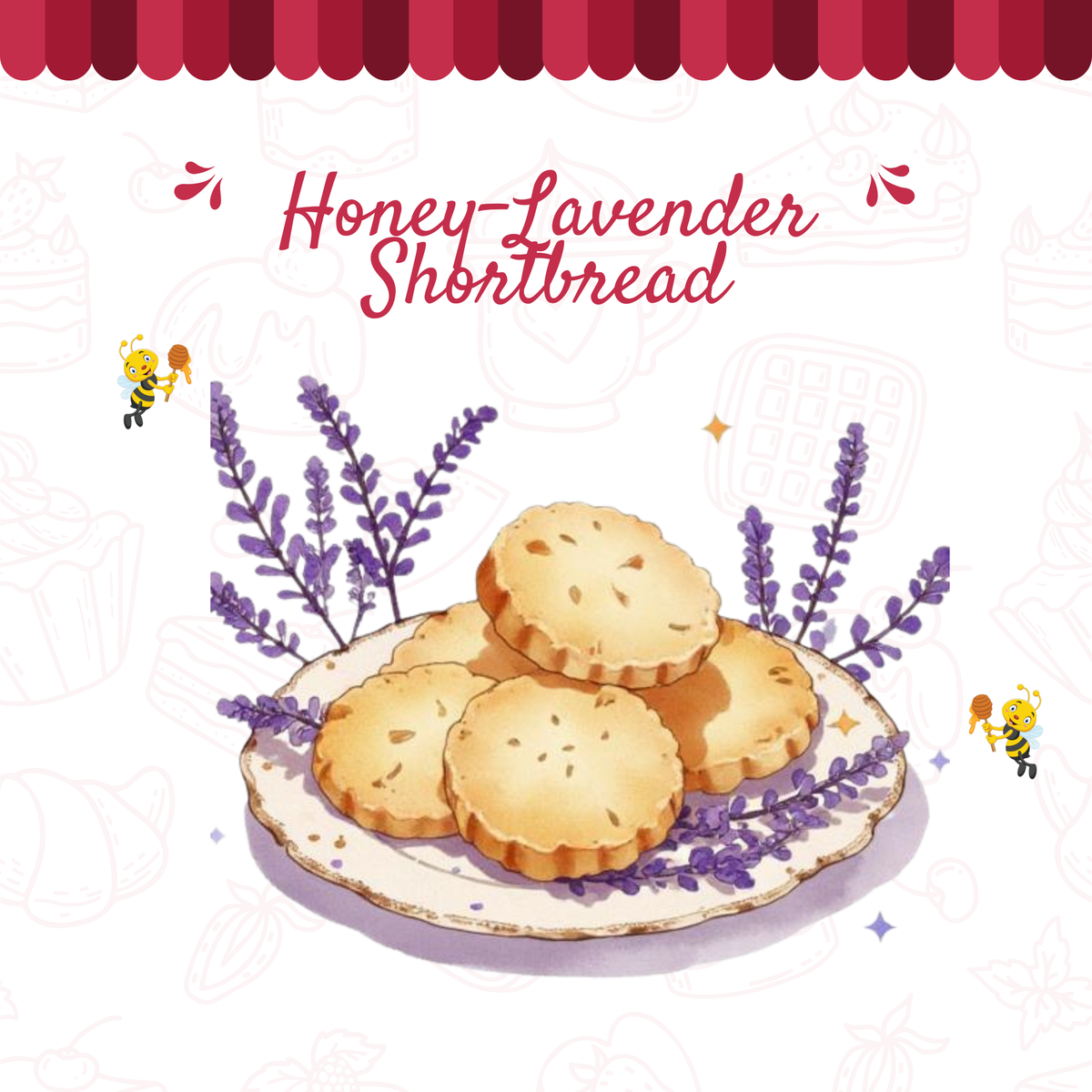 The Best Honey Lavender Shortbread Recipe: A Simple & Elegant Floral T ...